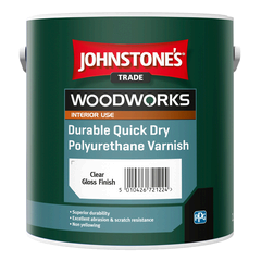 Johnstones Trade Durable Quick Dry Polyurethane Varnish Satin