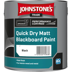 Johnstones Trade Matt Blackboard Paint